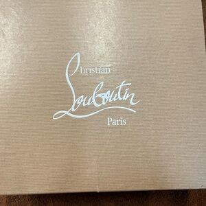 Christian Louboutin Beige Shoe Box